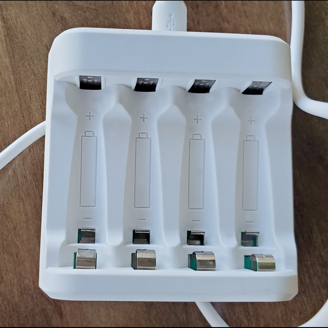 4-Port USB Battery Charger