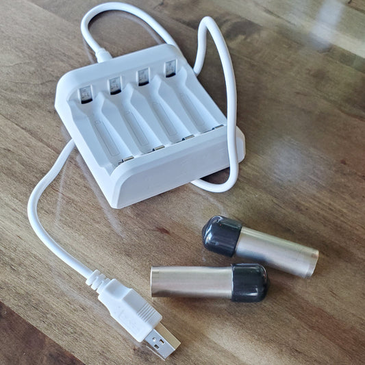 4-Port USB Battery Charger