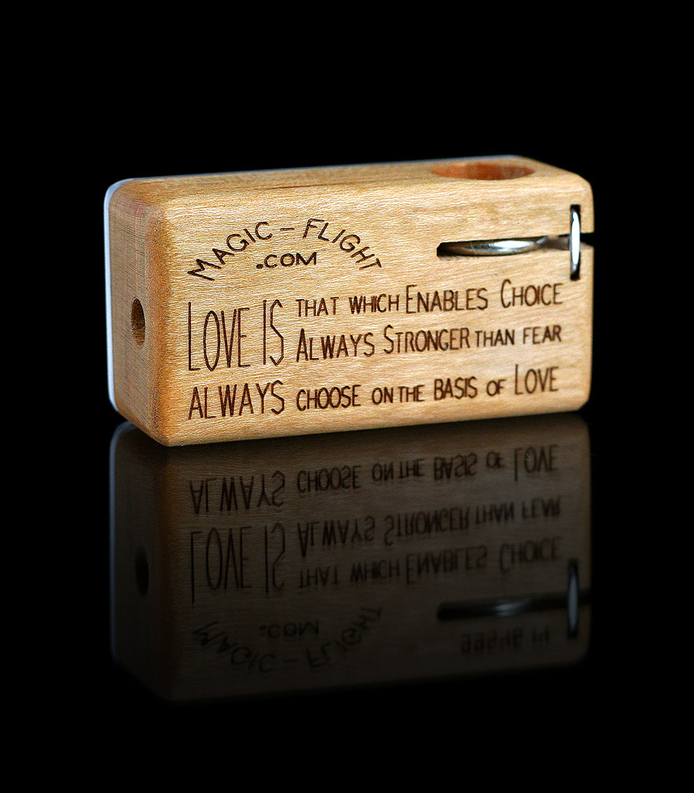 Launch Box Aphorism on the back of every box