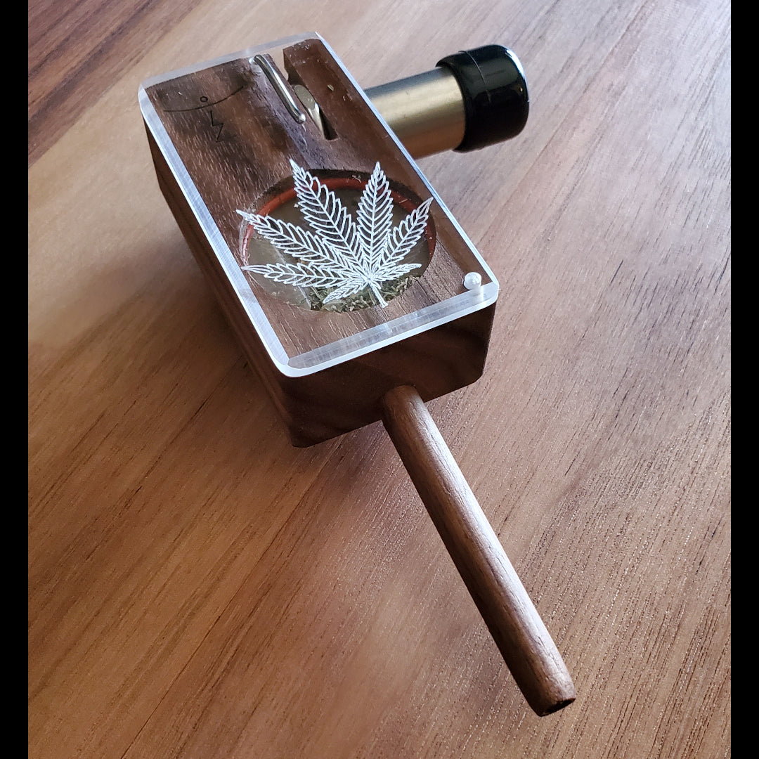 WALNUT hardwood with (Wooden Stem sold separately)