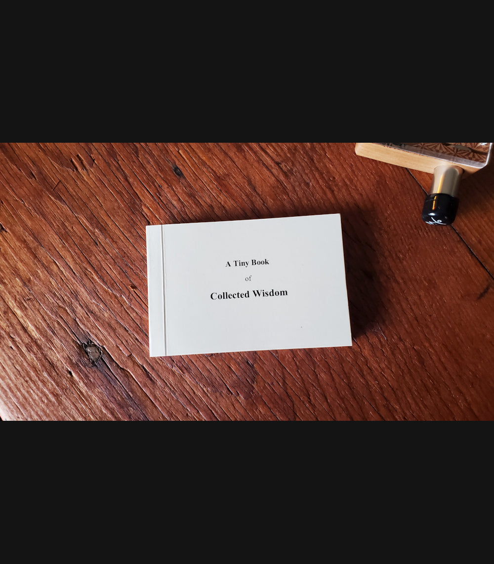 "A Tiny Book of Collected Wisdom" by Forrest Landry